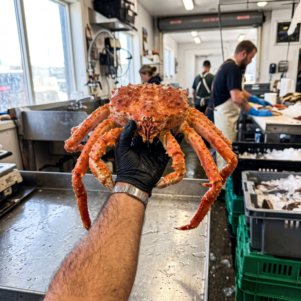 Fresh-Frozen Red King Crab Legs - Direct from Pristine Arctic Waters