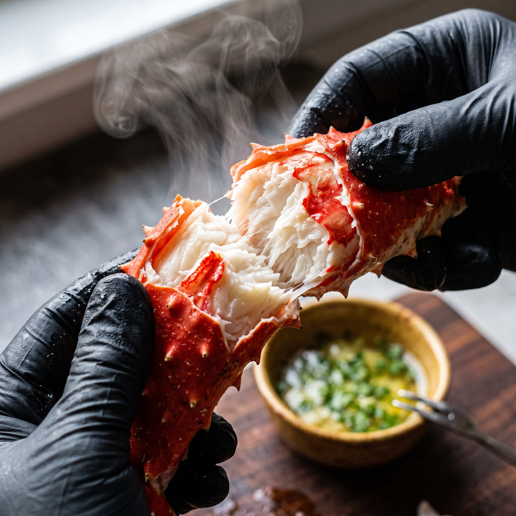Fresh-Frozen Red King Crab Legs - Direct from Pristine Arctic Waters